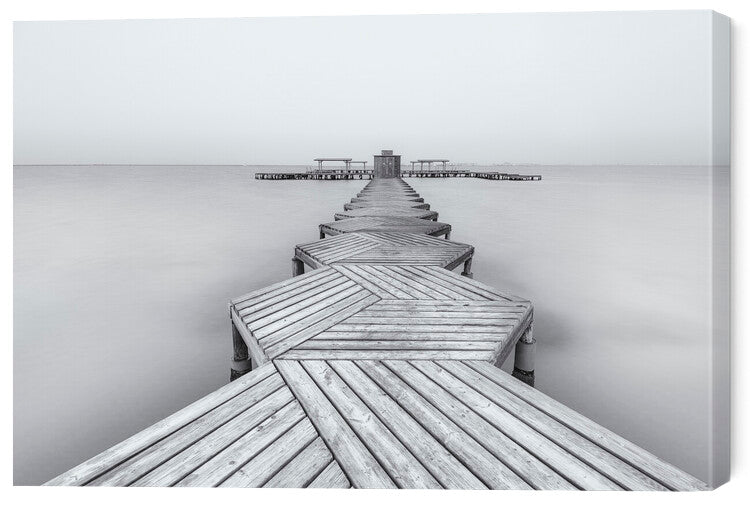 Leinwand Poster, Bilder The Pier, Xavier Garci, 70 × 50 cm