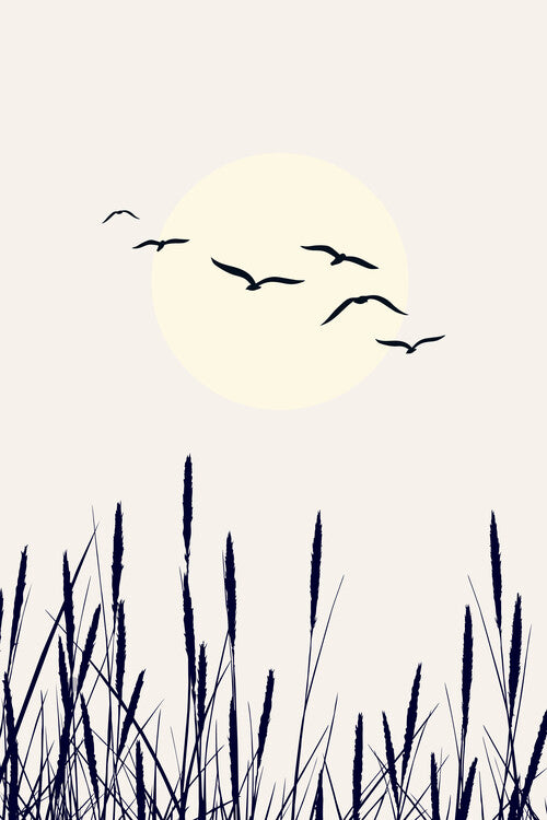 Leinwand Poster, Bilder Shadows Of The Sun, Kubistika, 60 × 90 cm