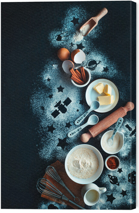 Leinwand Poster, Bilder Baking for stargazers, Dina Belenko, 40 × 60 cm