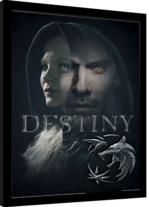 The Witcher - Destiny Gerahmte Poster, Bilder, 34.3 × 44.5 cm