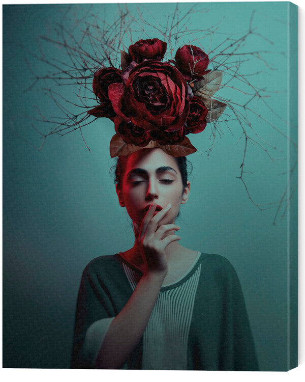 Leinwand Poster, Bilder Woman, Amin Hamidnezhad, 55 × 70 cm