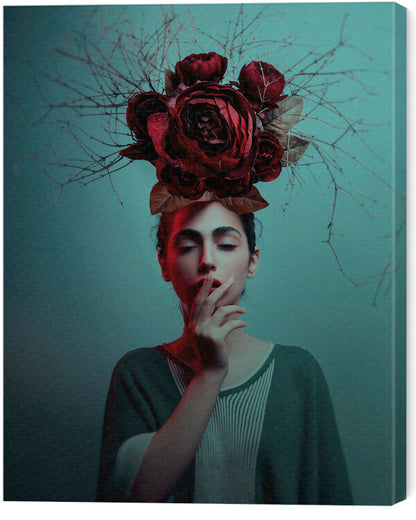 Leinwand Poster, Bilder Woman, Amin Hamidnezhad, 55 × 70 cm