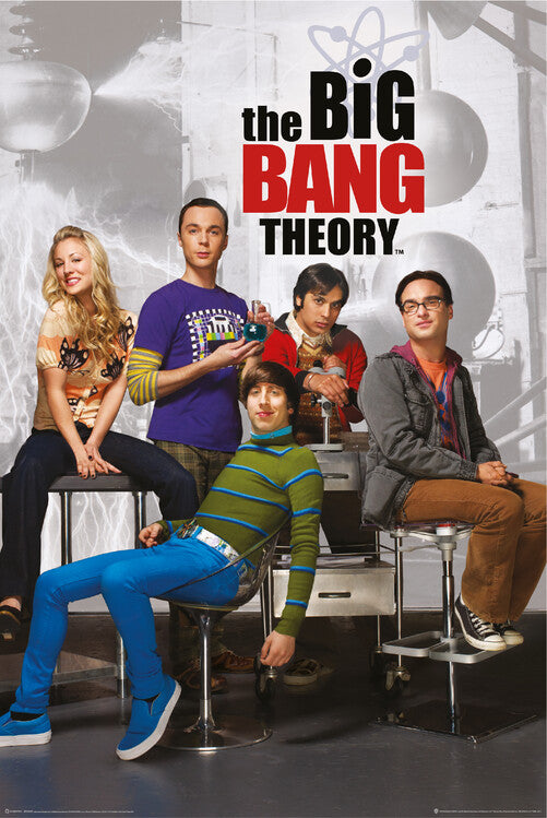 Big Bang Theory- Zeichen Poster, Plakat, 61 × 91.5 cm