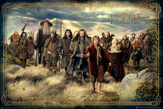 Der Hobbit: Eine unerwartete Reise Poster, Plakat, 91.5 × 61 cm