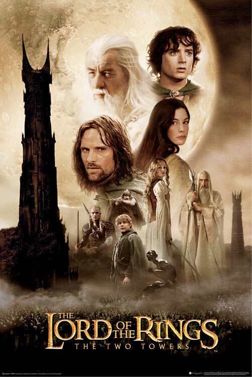 Der Herr der Ringe - Zwei Türme Poster, Plakat, 61 × 91.5 cm