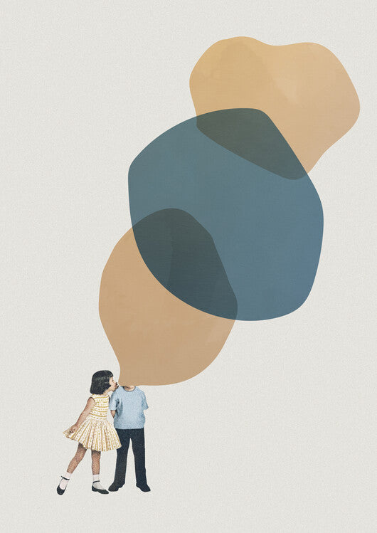 Leinwand Poster, Bilder A thousand stories to tell, Maarten Léon, 65 × 90 cm