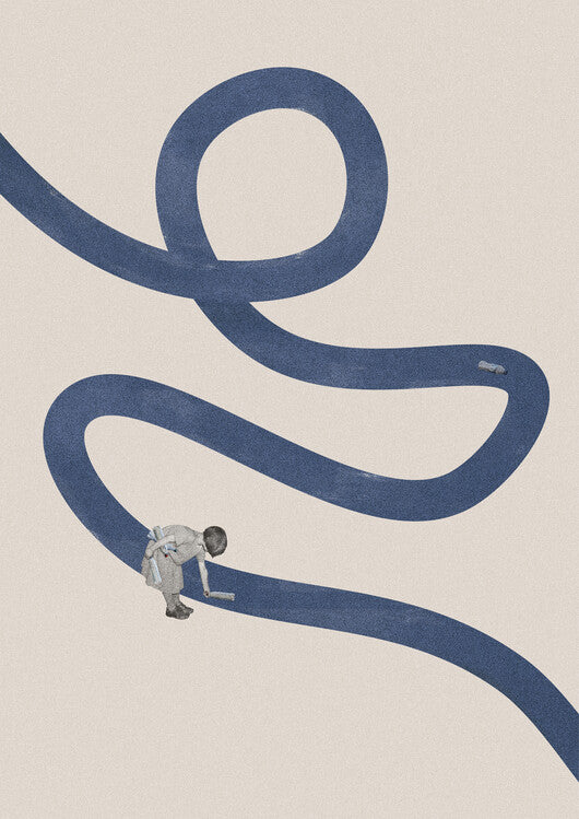Leinwand Poster, Bilder River cleanse, Maarten Léon, 65 × 90 cm