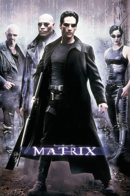 Matrix - Hacker Poster, Plakat, 26.7 × 40 cm