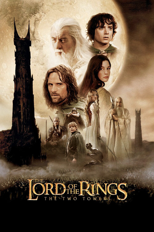 Der Herr der Ringe - Zwei Türme Poster, Plakat, 26.7 × 40 cm