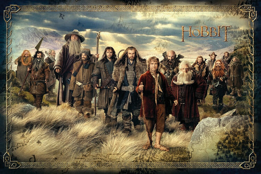 Der Hobbit - Eine unerwartete Reise Poster, Plakat, 40 × 26.7 cm