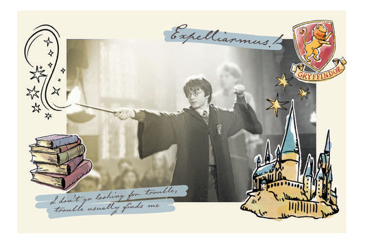 Harry Potter - Expelliarmus Poster, Plakat, 40 × 26.7 cm