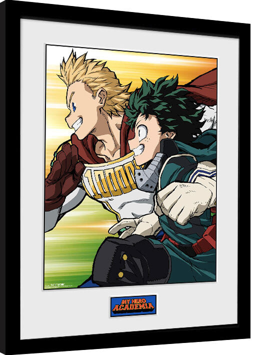 My Hero Academia - Season 4 Teaser Gerahmte Poster, Bilder, 34 × 44.2 cm