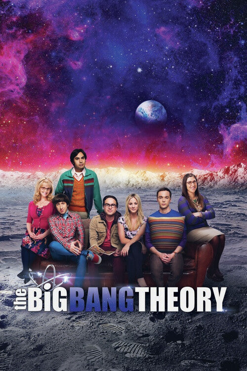 The Big Bang Theory - Auf dem Mond Poster, Plakat, 26.7 × 40 cm
