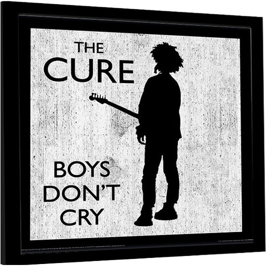 The Cure - Boys Don‘t Cry Gerahmte Poster, Bilder, 31.5 × 31.5 cm