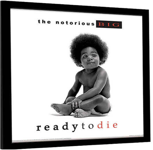 The Notorious B.I.G - Ready to Die Gerahmte Poster, Bilder, 44.5 × 34.3 cm