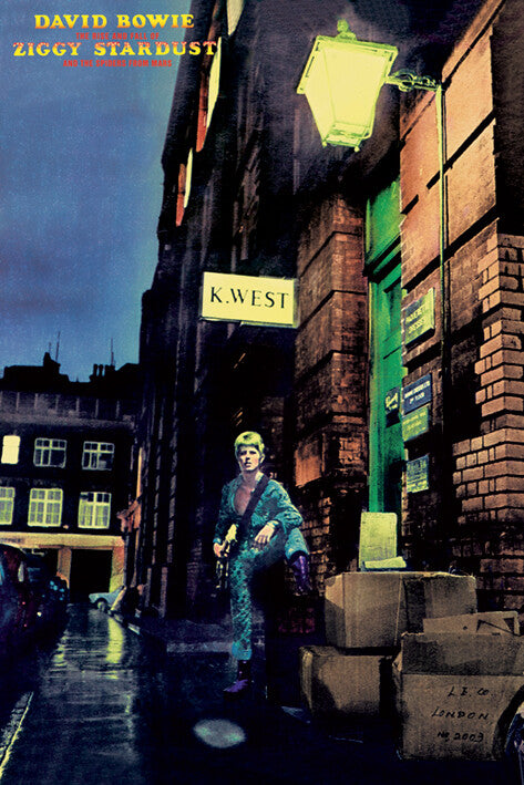 David Bowie - ziggy stardust Poster, Plakat, 61 × 91.5 cm