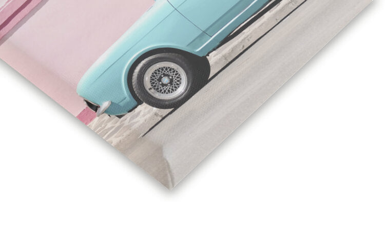 Leinwand Poster, Bilder Pastel Vintage Car, Sisi & Seb, 45 × 60 cm