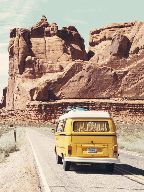 Leinwand Poster, Bilder Road Trip, Sisi & Seb, 60 × 80 cm