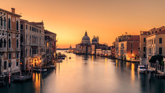 Leinwand Poster, Bilder Dawn on Venice, Eric Zhang, 90 × 50 cm