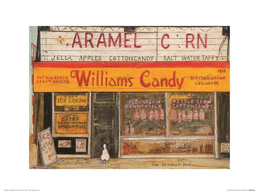 Kunstdruck Sam Toft - The Patient Pup, 40 × 30 cm