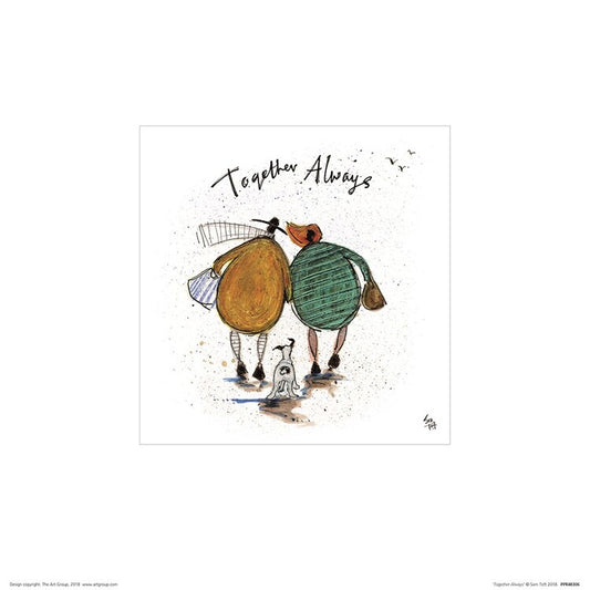 Kunstdruck Sam Toft - Together Always, 30 × 30 cm
