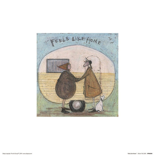 Kunstdruck Sam Toft - Feels Like Home, 30 × 30 cm