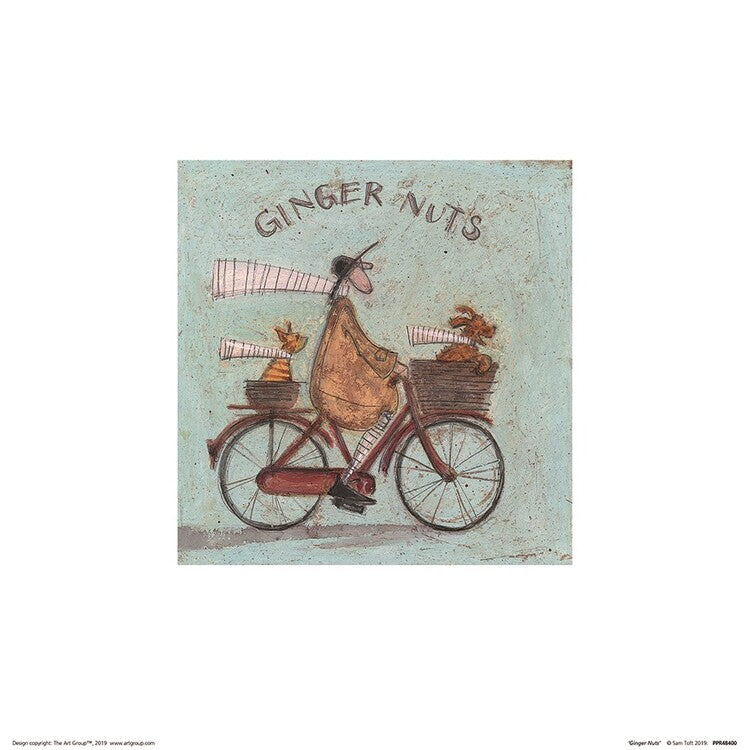 Kunstdruck Sam Toft - Ginger Nuts, 30 × 30 cm