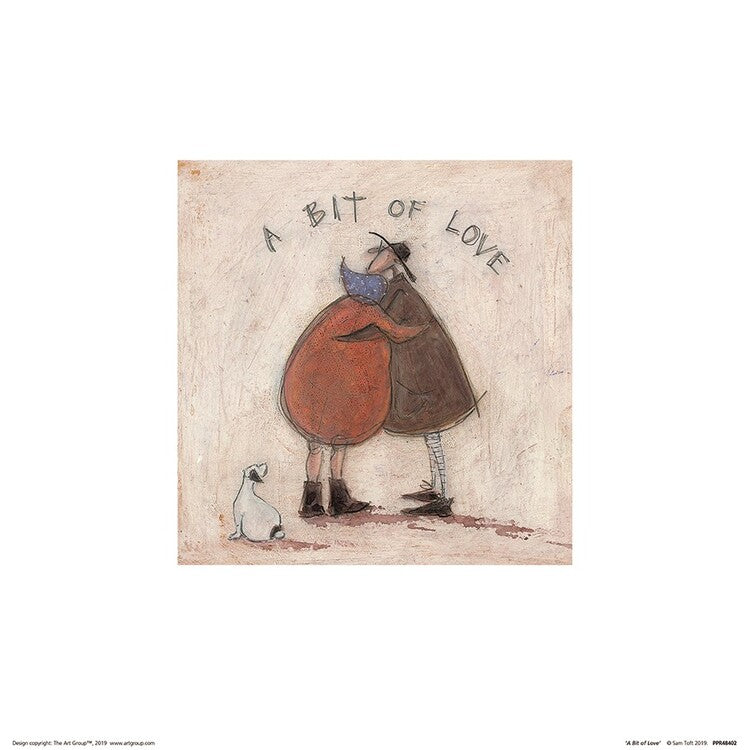 Kunstdruck Sam Toft - A Bit of Love, 30 × 30 cm