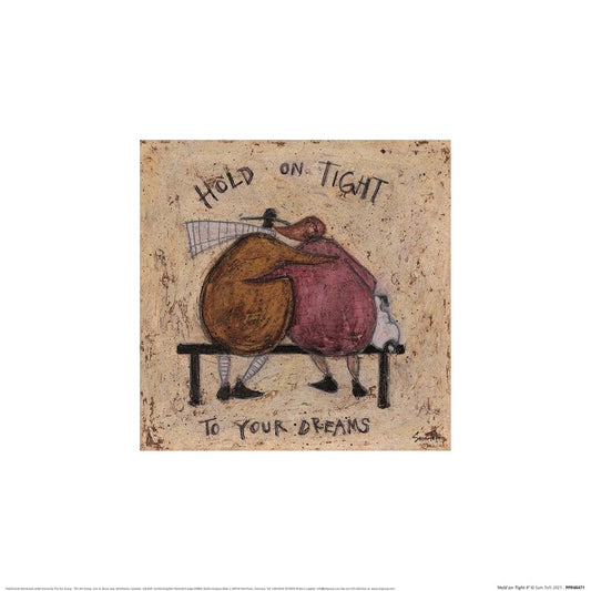 Kunstdruck Sam Toft - Hold on Tight II, 30 × 30 cm