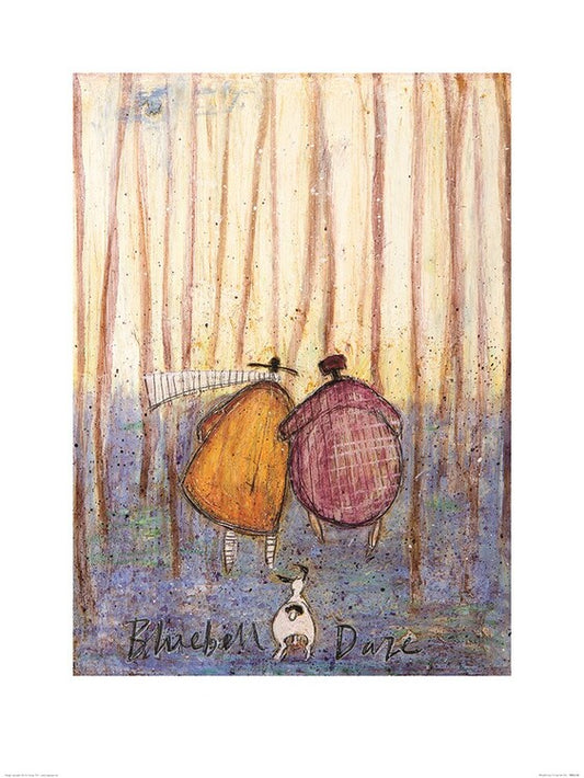 Kunstdruck Sam Toft - Bluebell Daze, 30 × 40 cm