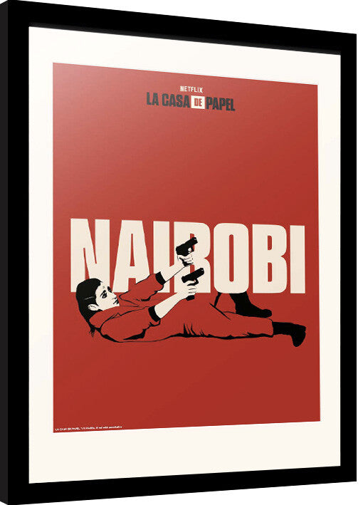 Haus des Geldes Gerahmte Poster, Bilder, 34.5 × 44.3 cm