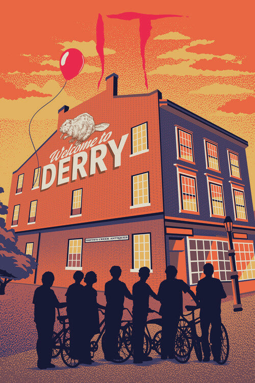 IT - Welcome to Derry Poster, Plakat, 26.7 × 40 cm
