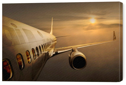 Leinwand Poster, Bilder Golden flight, Ekkachai Khemkum, 60 × 40 cm