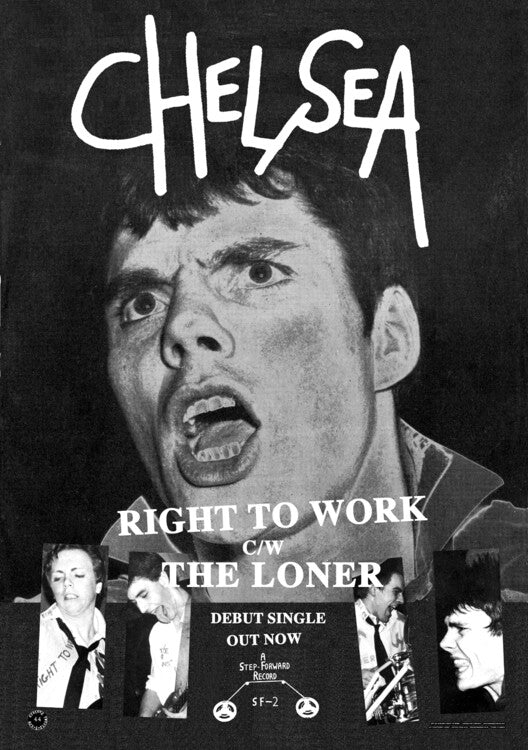 Chelsea - Right to Work Poster, Plakat, 59.4 × 84.1 cm