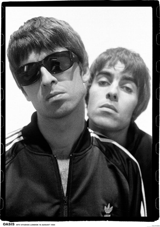 Oasis - MTV 1994 Poster, Plakat, 59.4 × 84.1 cm