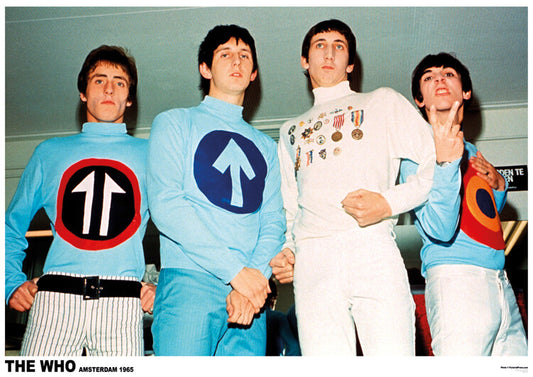 Who - Colour Amsterdam Poster, Plakat, 84.1 × 59.4 cm