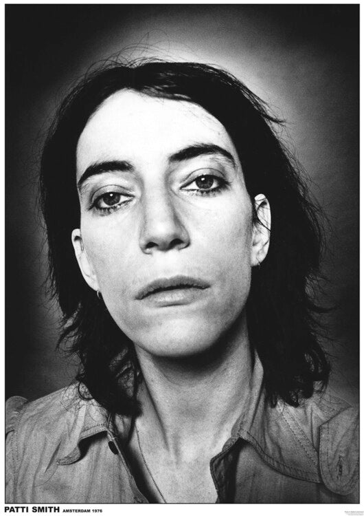 Patti Smith - Close Up Face Poster, Plakat, 59.4 × 84.1 cm