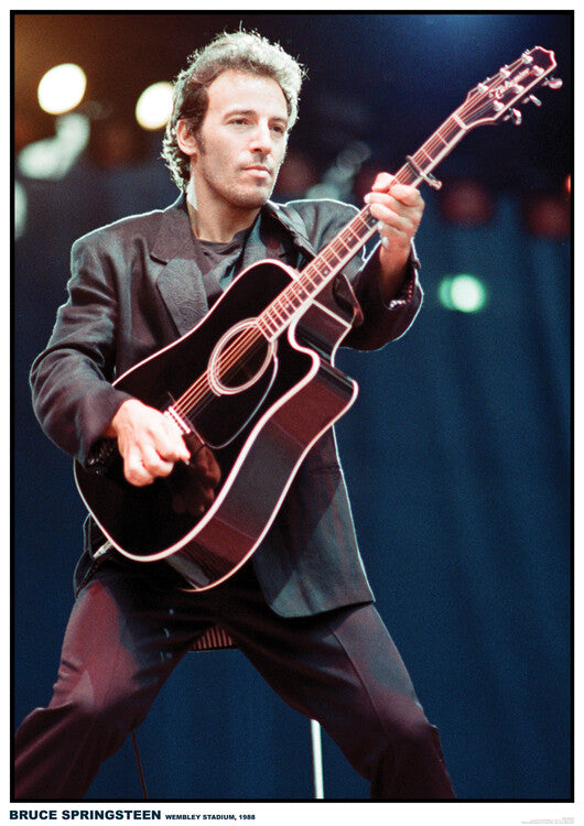 Bruce Springsteen - Wembley Poster, Plakat, 59.4 × 84.1 cm