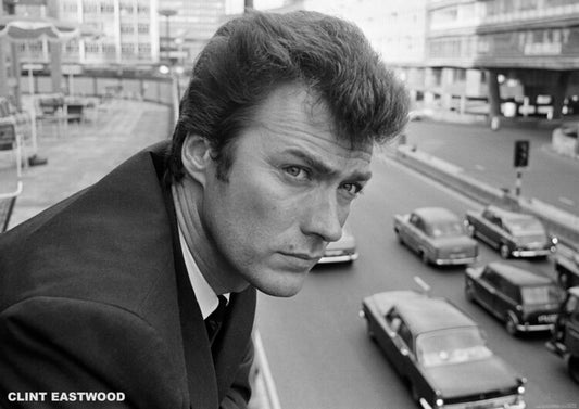 Clint Eastwood - Traffic Poster, Plakat, 59.4 × 84.1 cm