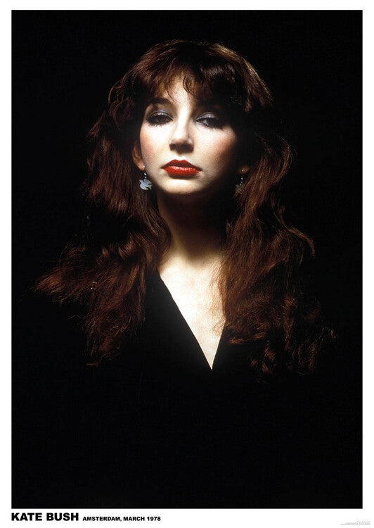 Kate Bush - Amsterdam 1978 Poster, Plakat, 59.4 × 84.1 cm