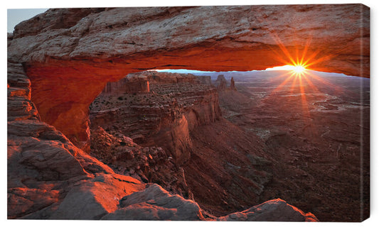 Leinwand Poster, Bilder Mesa Arch Sunrise, Barbara Read, 70 × 45 cm