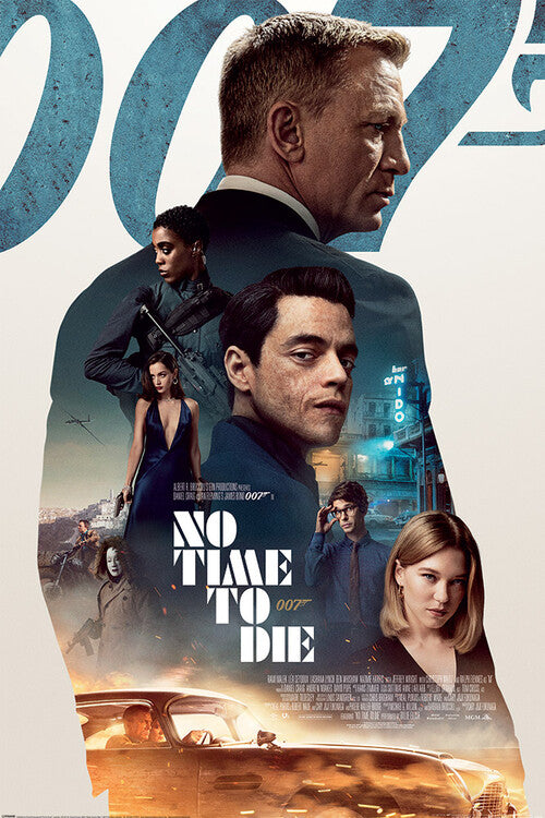 James Bond: No Time To Die - Profile Poster, Plakat, 61 × 91.5 cm