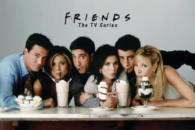 Friends  - Season 2 Poster, Plakat, 40 × 26.7 cm