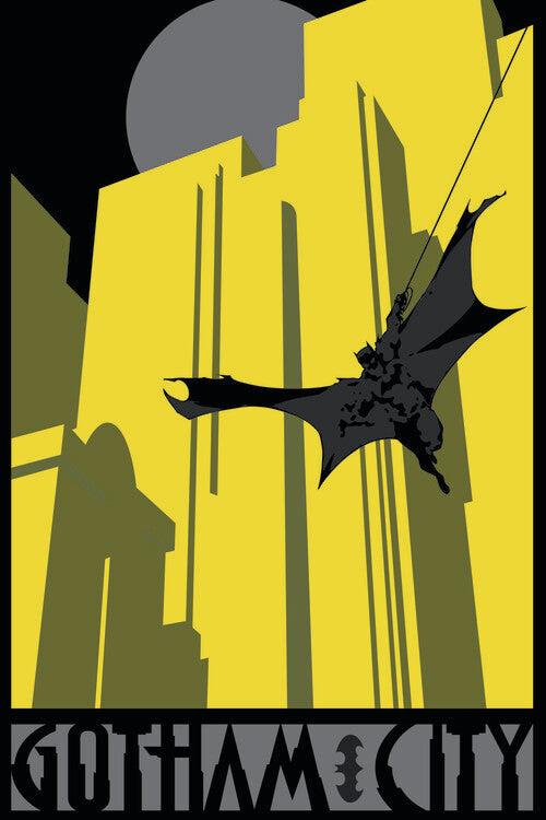 Batman - Gotham City Poster, Plakat, 26.7 × 40 cm