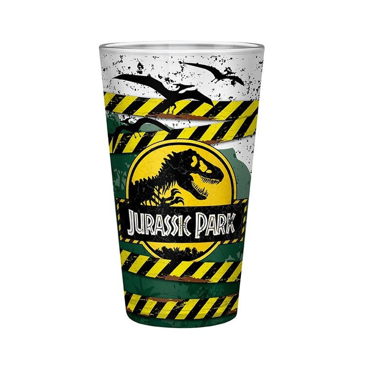 Glas Jurassic Park - Danger High Voltage, 0,4 l