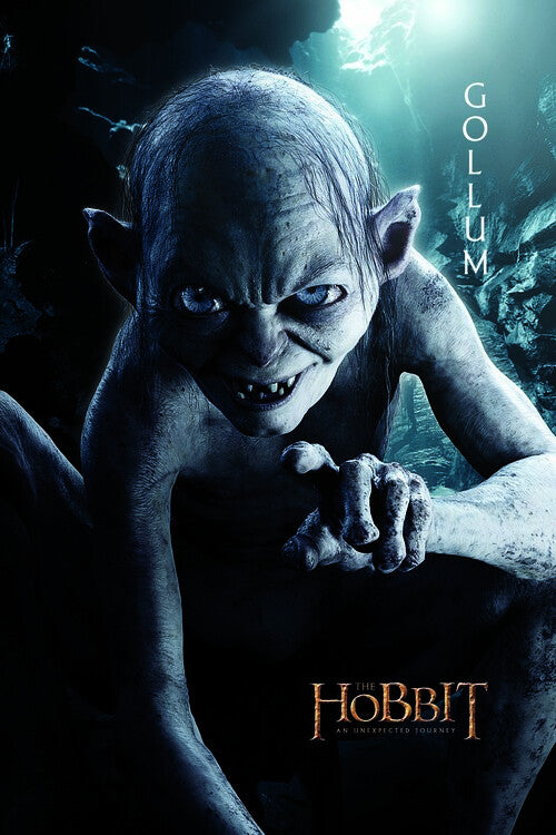 Hobbit - Gollum Poster, Plakat, 26.7 × 40 cm
