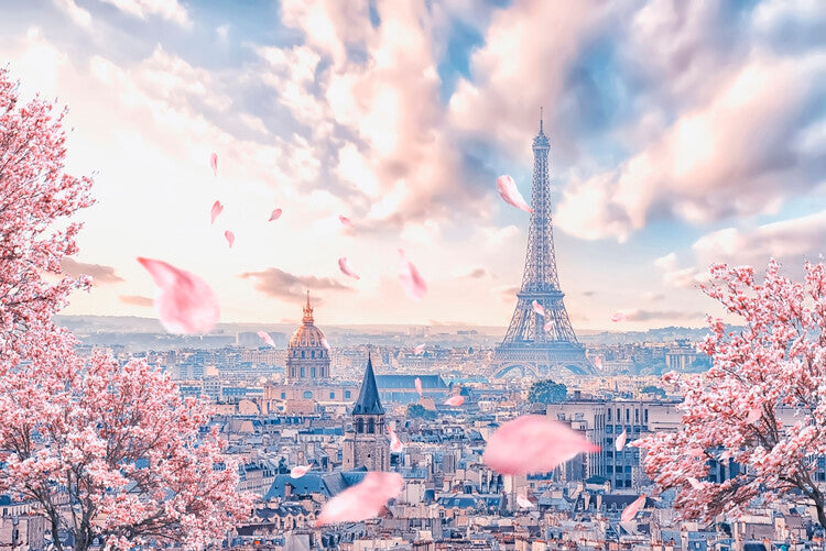 Leinwand Poster, Bilder French Sakura, Manjik Pictures, 90 × 60 cm