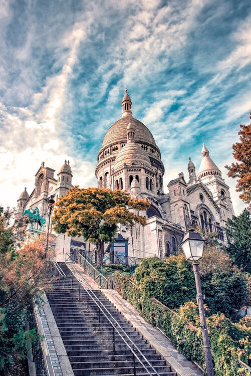 Leinwand Poster, Bilder Montmartre, Manjik Pictures, 60 × 90 cm
