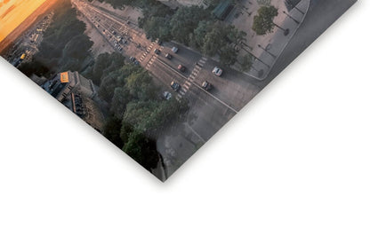 Leinwand Poster, Bilder Paris Panorama, Manjik Pictures, 70 × 40 cm