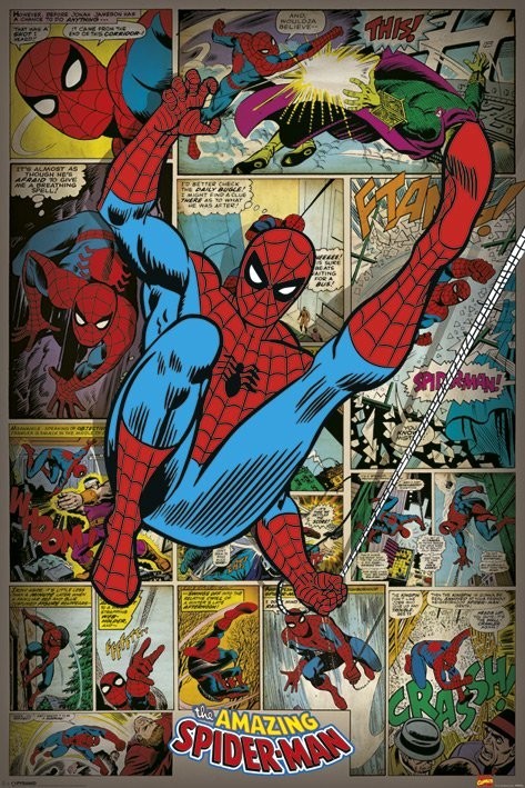 Spider-Man Poster, Plakat, 61 × 91.5 cm